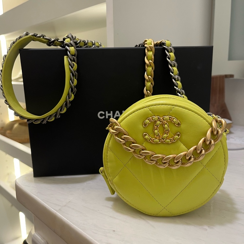 Chanel Round 19 Clutch